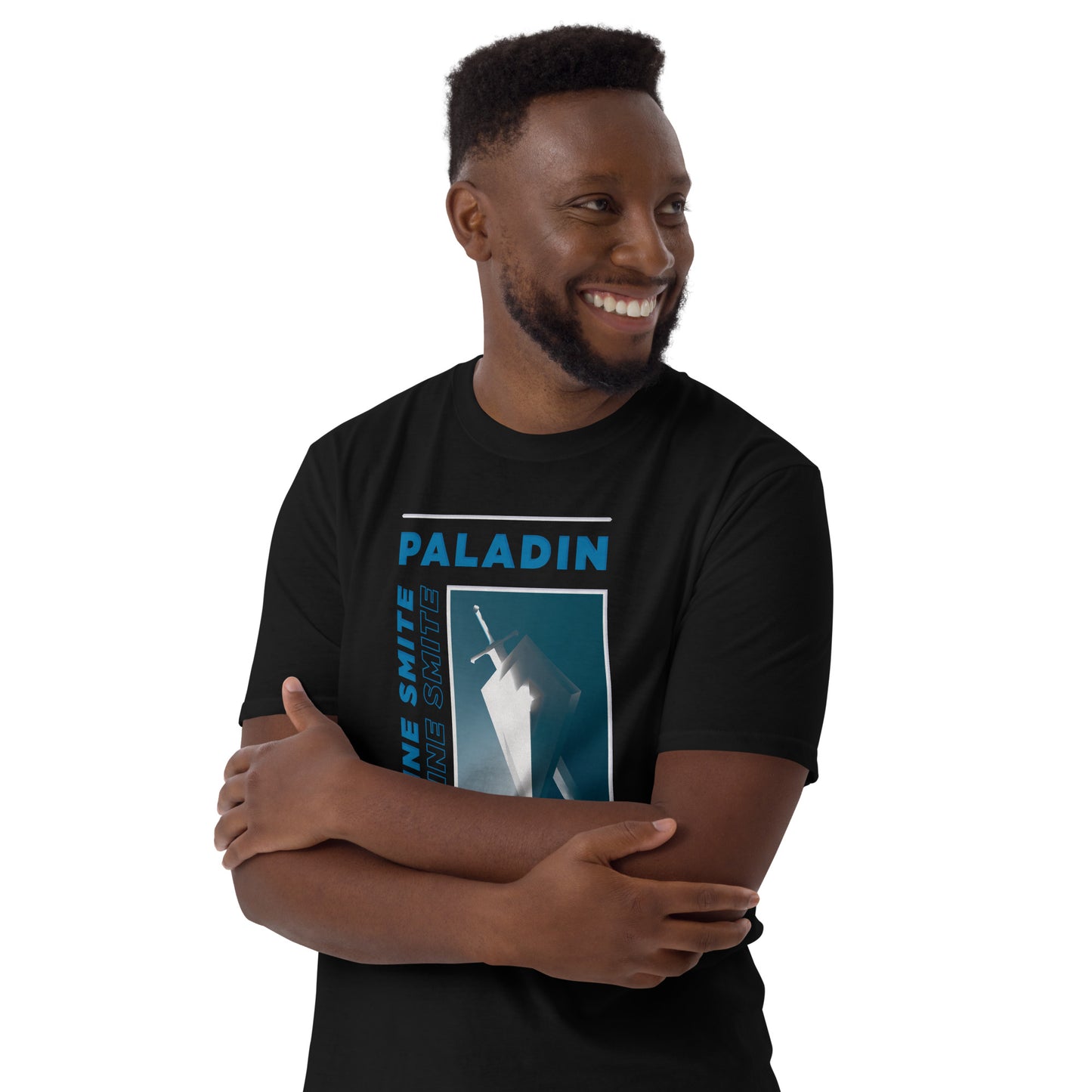 Paladin - Black Unisex T-Shirt