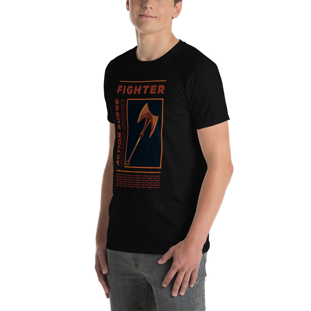 Fighter - Black Unisex T-Shirt