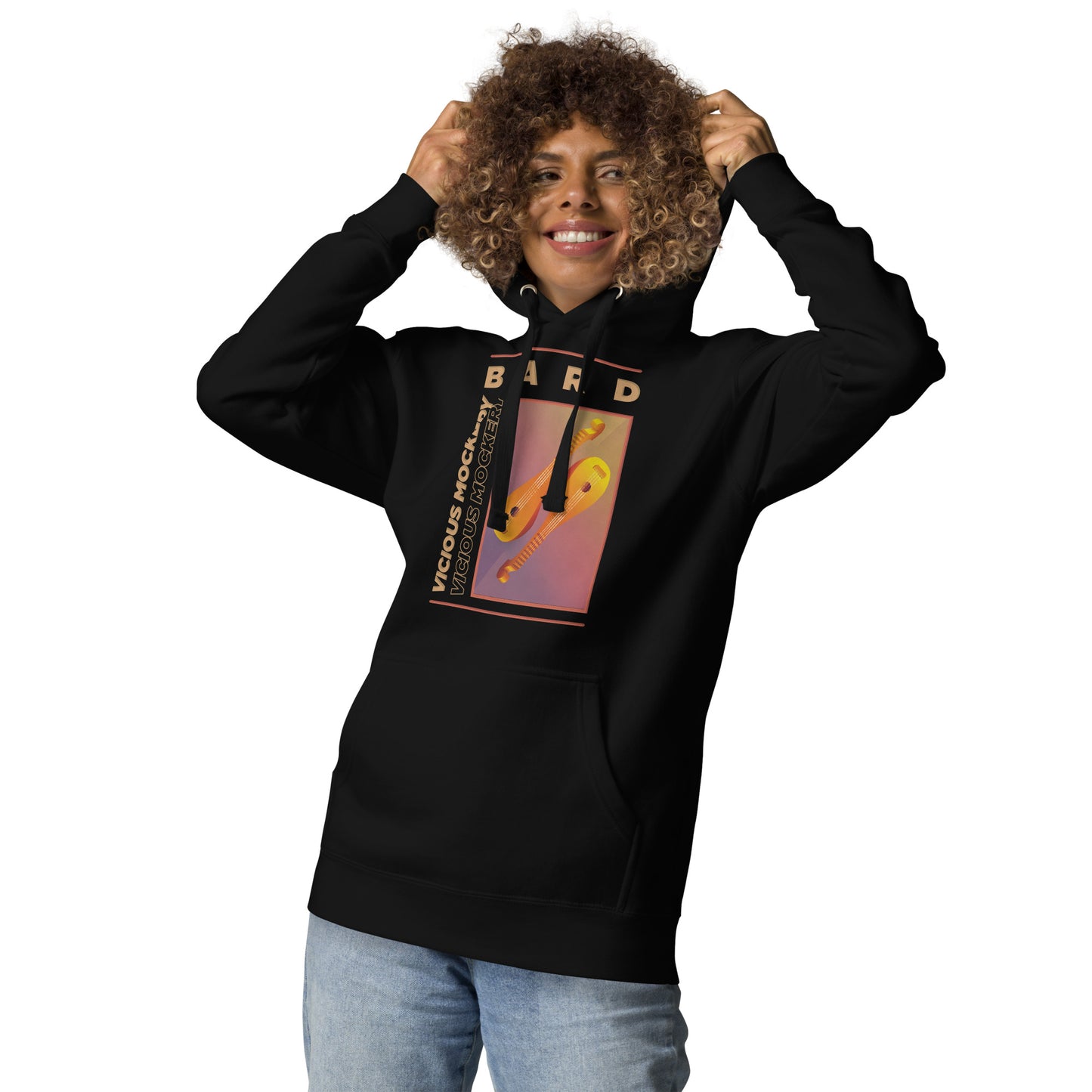 Bard - Black Unisex Hoodie